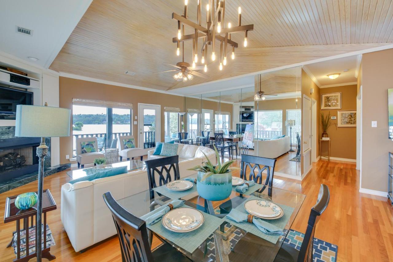 Spacious Hot Springs Penthouse Stunning Lake View Exterior photo